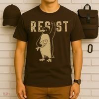 Resist Penguins Activism T-Shirt thumb 6