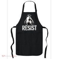 Resist Penguin Activism Penguins Protest Against Tariffs Apron thumb 0