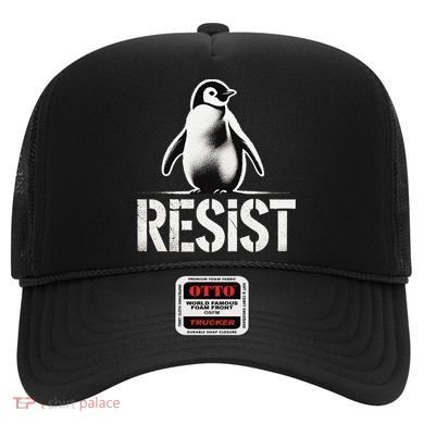 Resist Penguin Activism Penguins Protest Against Tariffs Hat
