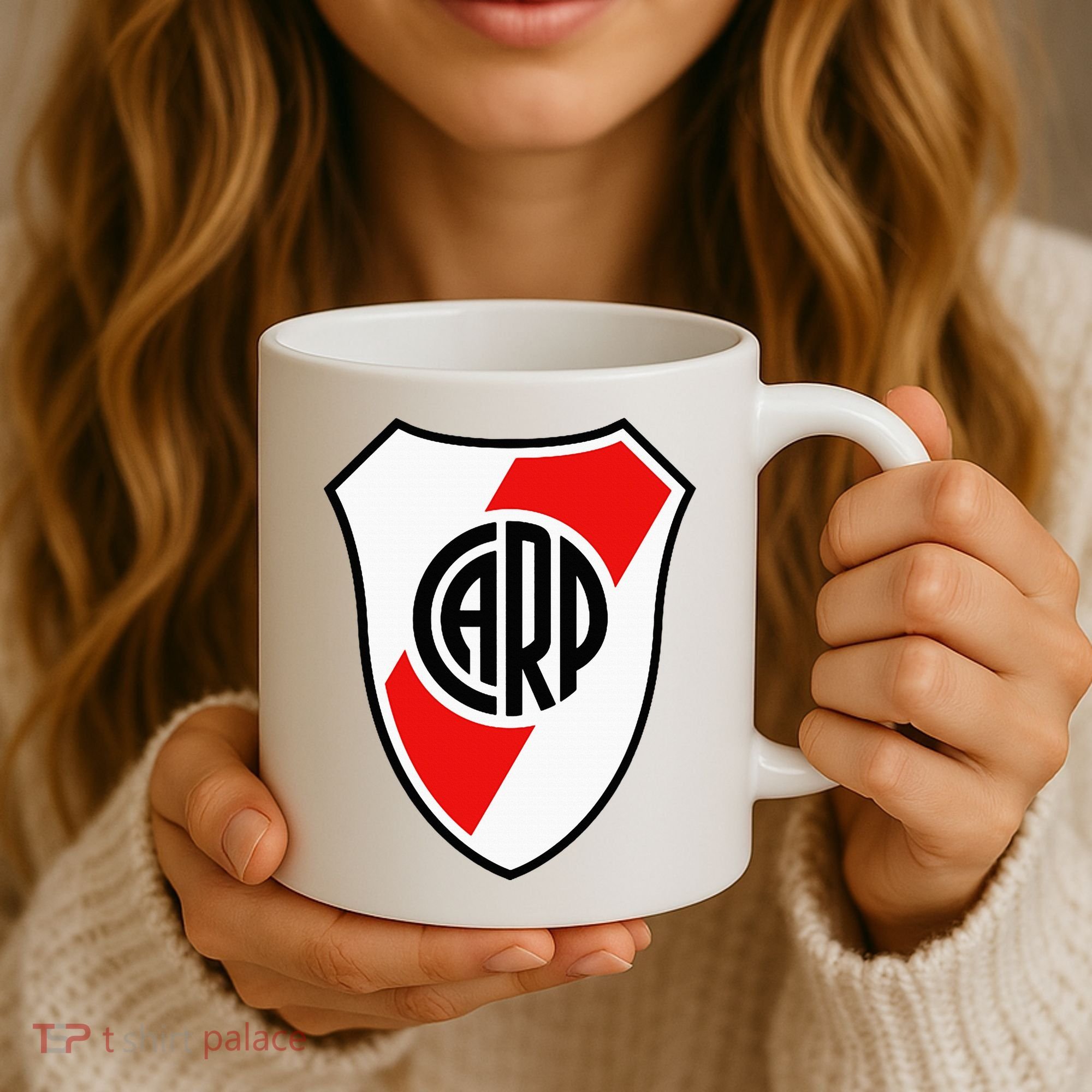River Plate Argentina Coat Of Arms Coffee Mug