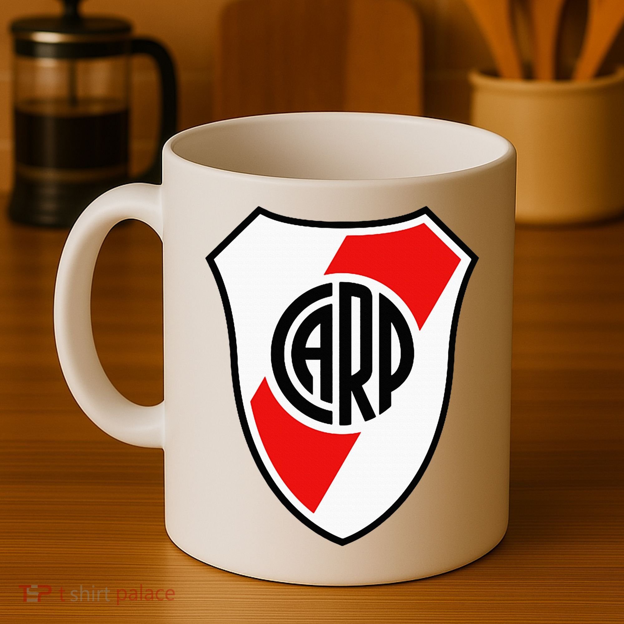 River Plate Argentina Coat Of Arms Coffee Mug