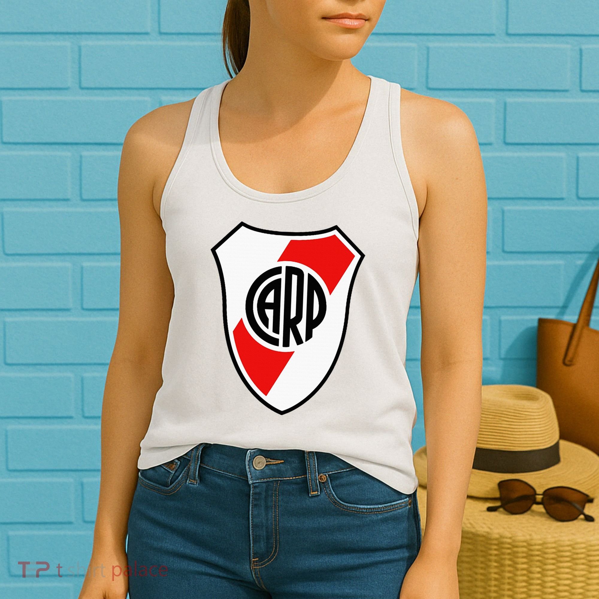 River Plate Argentina Coat Of Arms Women's Tank Top