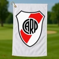 River Plate Argentina Coat Of Arms Golf Towel thumb 1