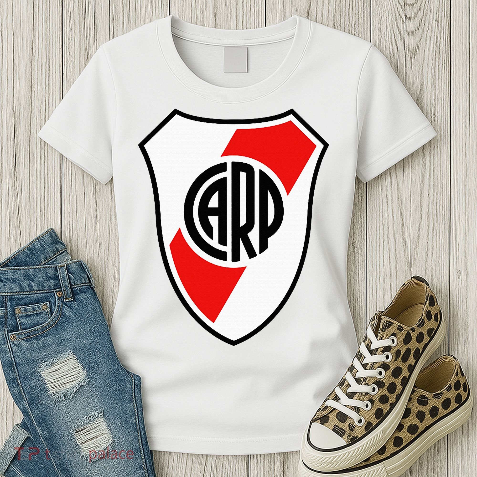 River Plate Argentina Coat Of Arms Women's T-Shirt