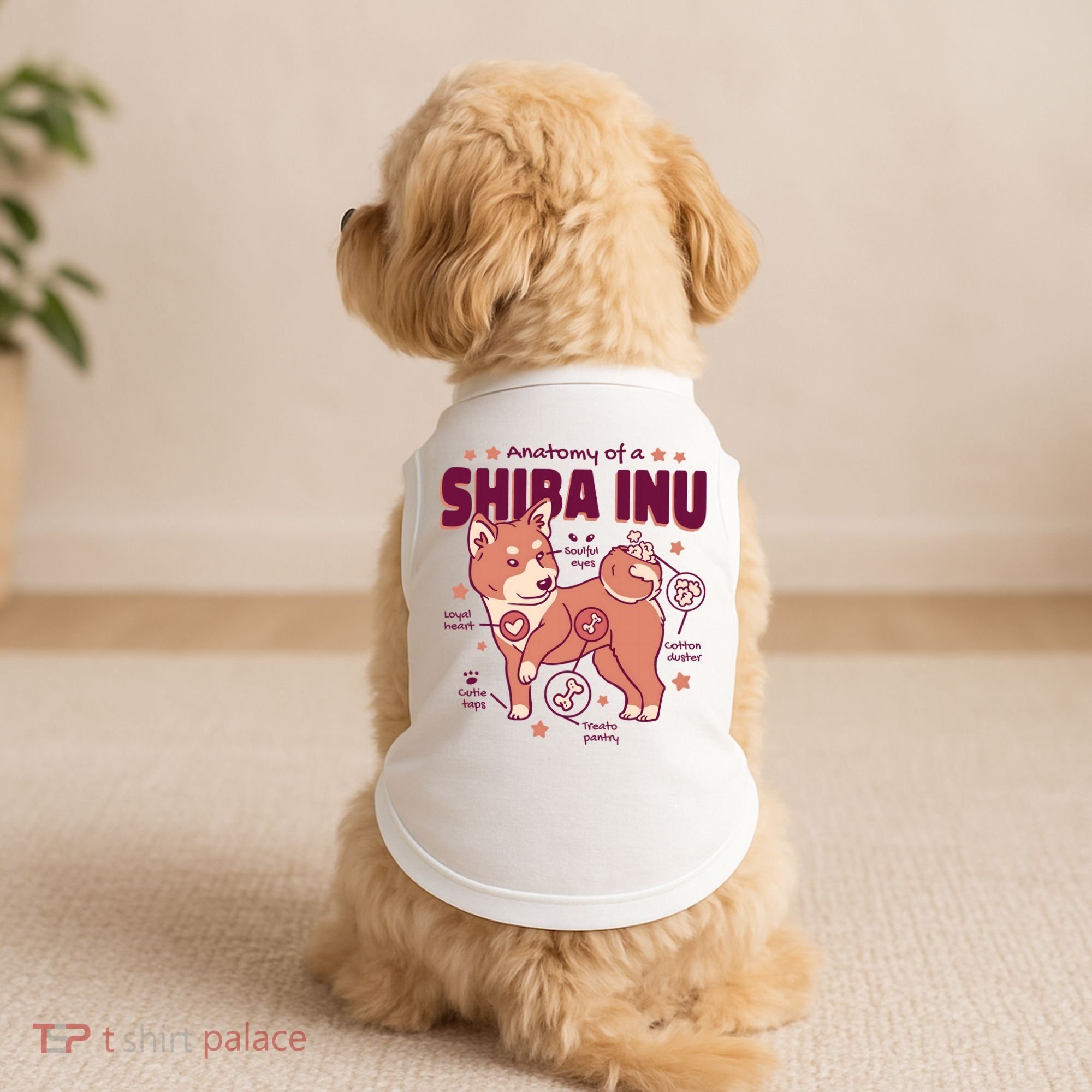 Red Panda Anatomy Doggie Tank