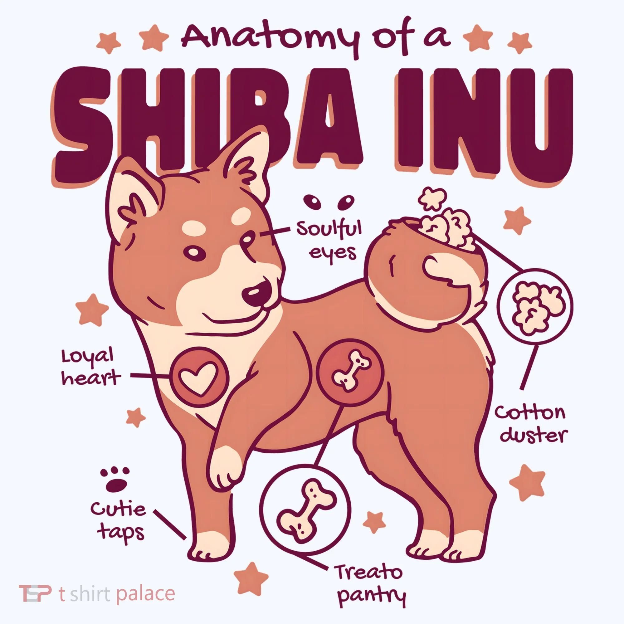 Red Panda Anatomy Doggie Tank