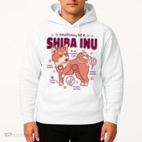 Red Panda Anatomy Hoodie thumb 2