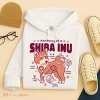 Red Panda Anatomy Hoodie thumb 4