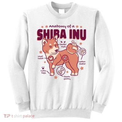 Red Panda Anatomy Sweatshirt