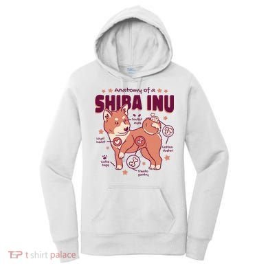 Red Panda Anatomy Women's Hoodie