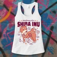 Red Panda Anatomy Women's Tank Top thumb 3
