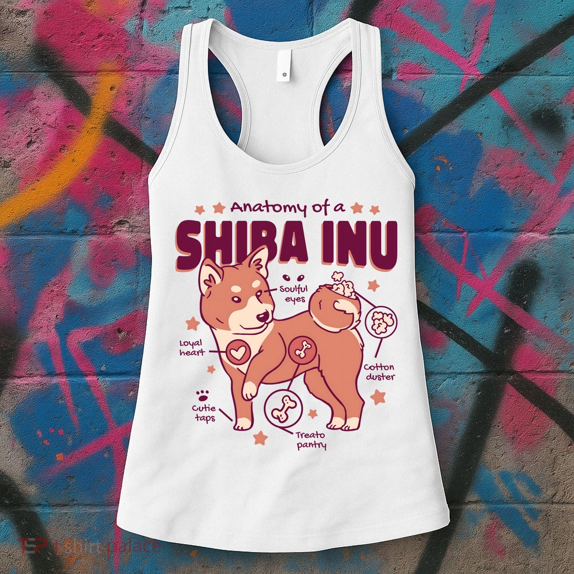 Red Panda Anatomy Women's Tank Top