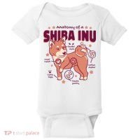 Red Panda Anatomy Baby Bodysuit thumb 0