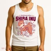 Red Panda Anatomy Tank Top thumb 3