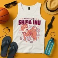Red Panda Anatomy Tank Top thumb 4