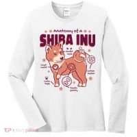 Red Panda Anatomy Women's Long Sleeve Shirt thumb 0