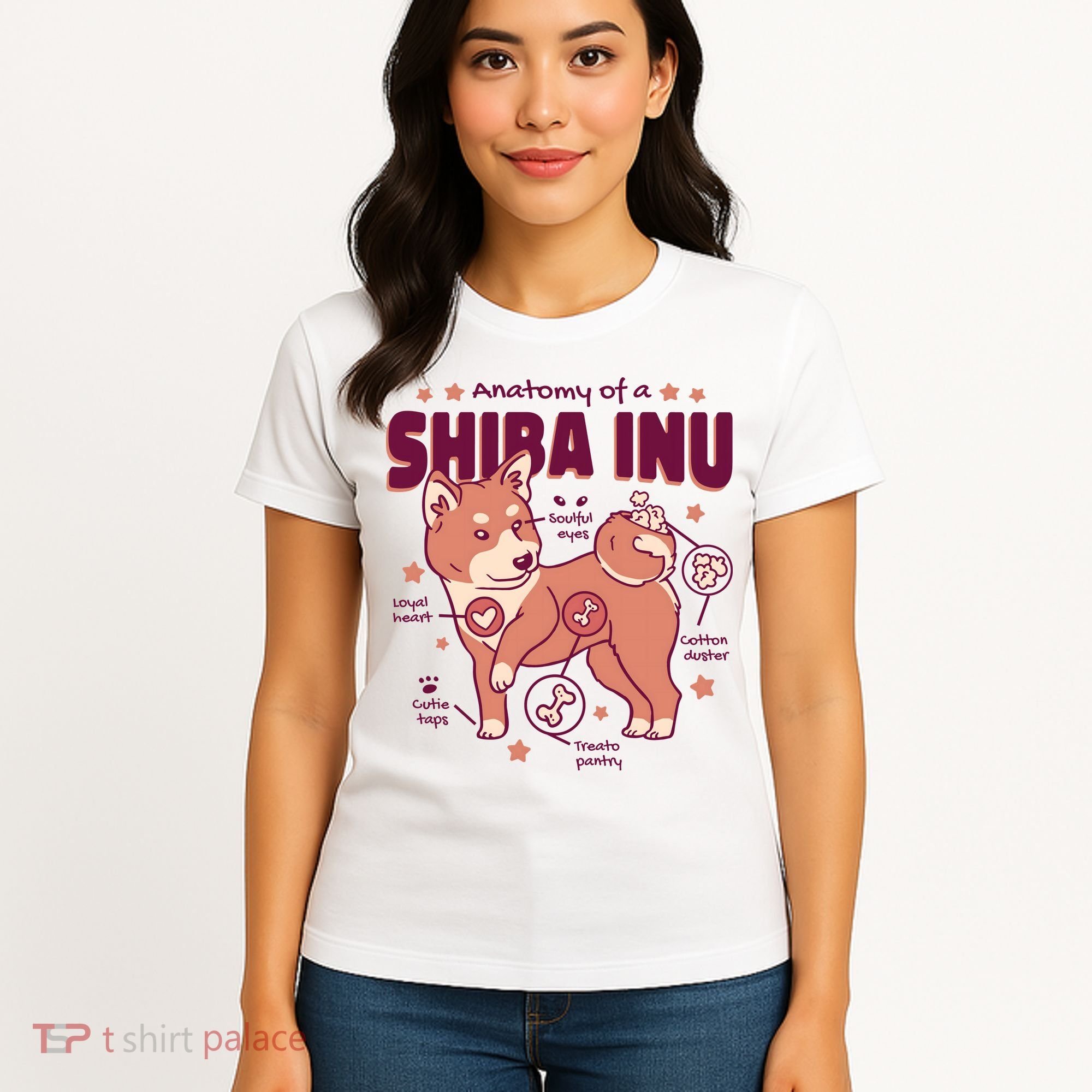 Red Panda Anatomy Women's T-Shirt