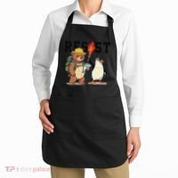Resist Penguins And Bear Graphic We Stand With Penguins Apron thumb 2