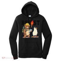 Resist Penguins And Bear Graphic We Stand With Penguins Women's Hoodie thumb 0
