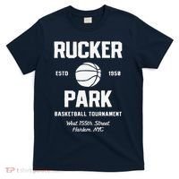 Rucker Park Basketball Tournament Harlem Nyc Streetball T-Shirt thumb 0