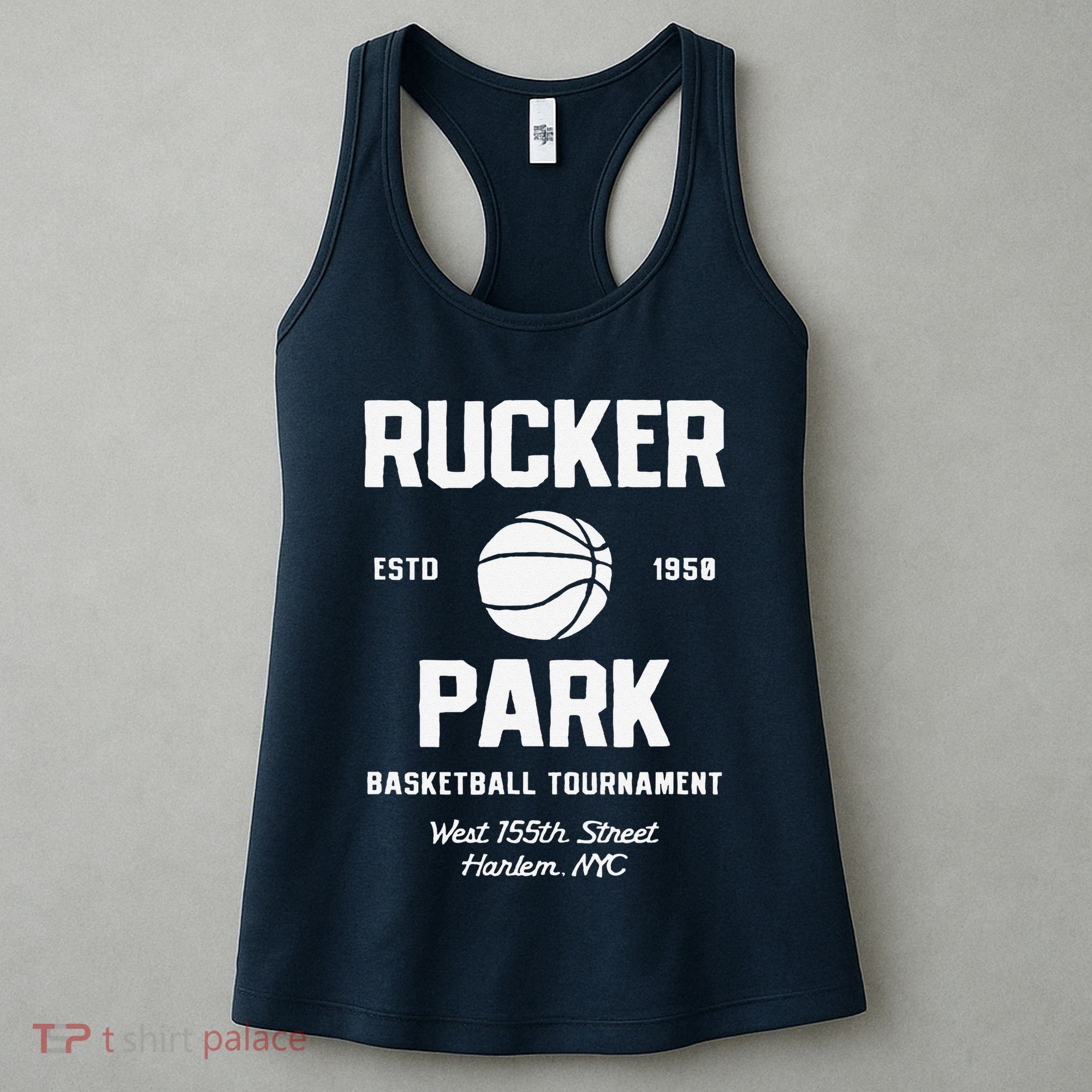Rucker Park Basketball Tournament Harlem Nyc Streetball Women's Tank Top