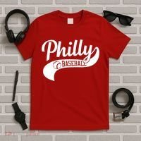 Retro Philadelphia Baseball Vintage Philly Swoosh T-Shirt thumb 5