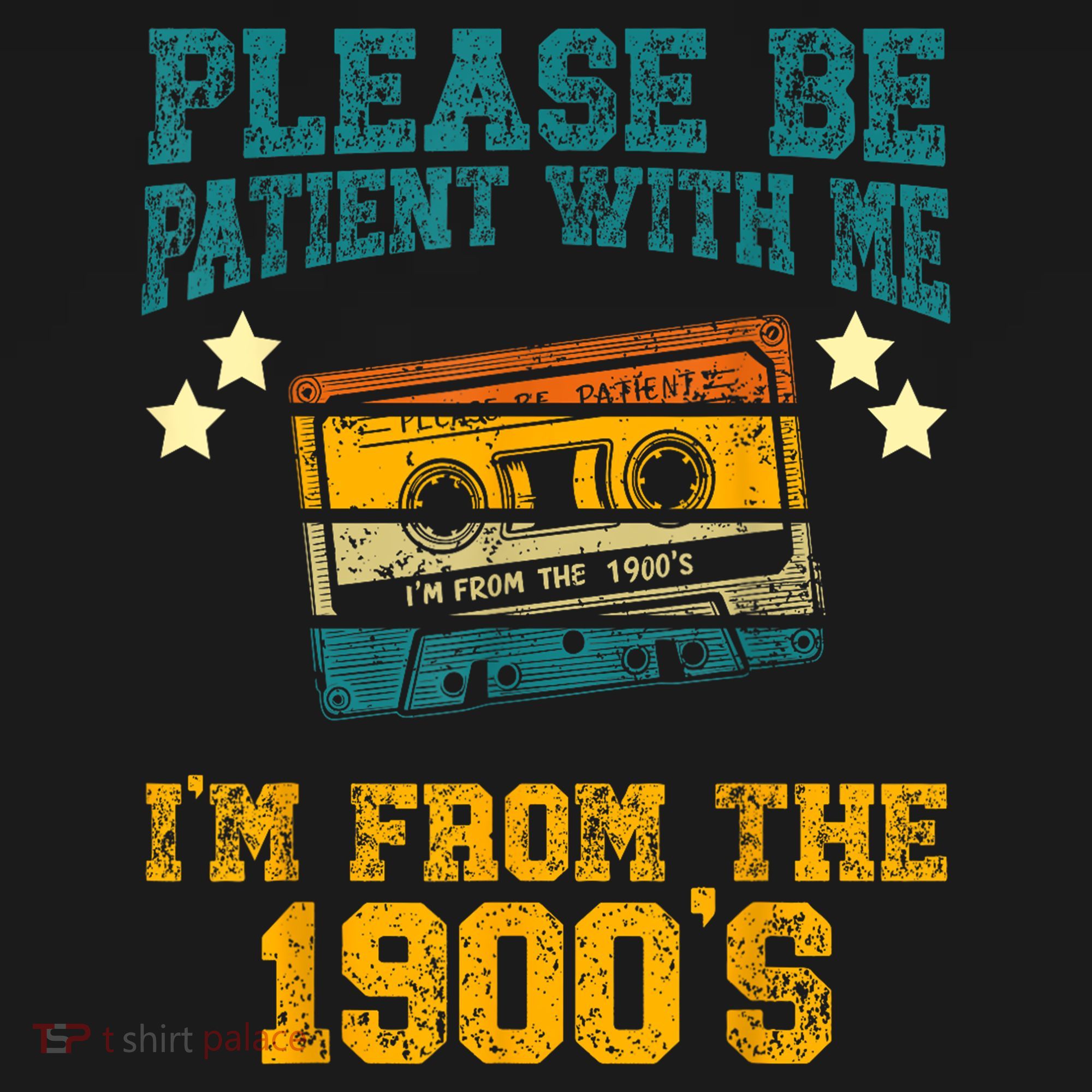 Retro Please Be Patient With Me Im From The 1900s Gift Long Sleeve Shirt