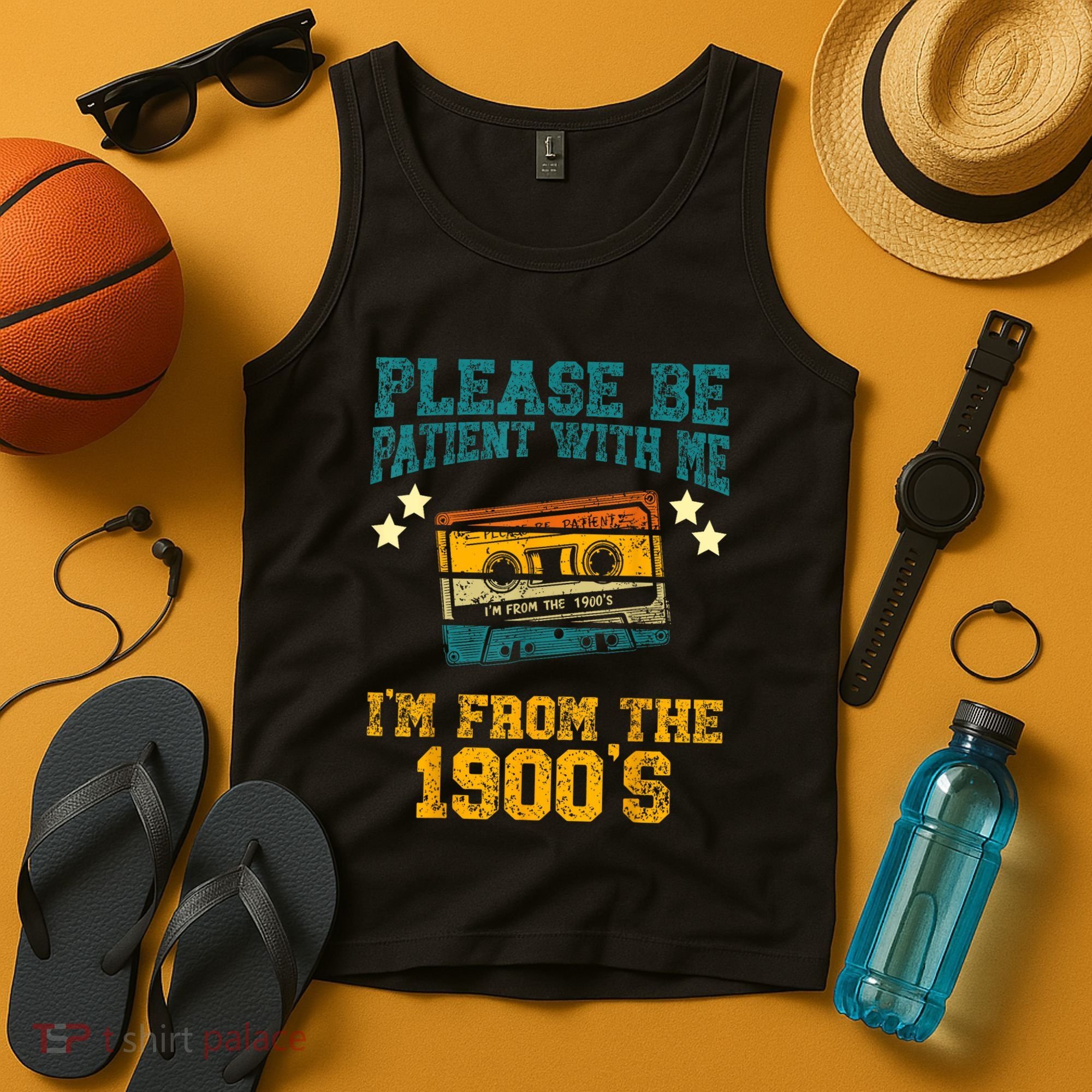 Retro Please Be Patient With Me Im From The 1900s Gift Tank Top
