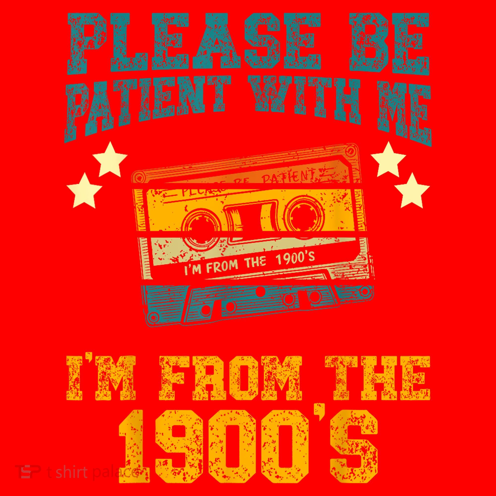 Retro Please Be Patient With Me Im From The 1900s Gift Santa Hat