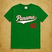 Retro Panama Baseball Soccer Futbol Beisbol 42 T-Shirt thumb 5