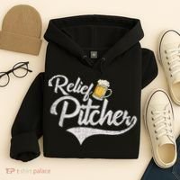 Relief Pitcher Beer And Baseball Funny Hoodie thumb 4