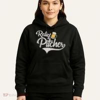 Relief Pitcher Beer And Baseball Funny Hoodie thumb 5