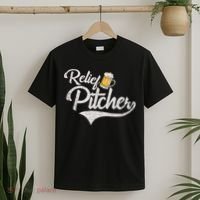 Relief Pitcher Beer And Baseball Funny T-Shirt thumb 2