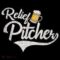 Relief Pitcher Beer And Baseball Funny Toddler Hoodie thumb 2