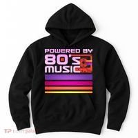 Retro Poweres By 80's Music Cassette Tape Hoodie thumb 0