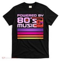 Retro Poweres By 80's Music Cassette Tape T-Shirt thumb 0