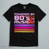 Retro Poweres By 80's Music Cassette Tape T-Shirt thumb 5