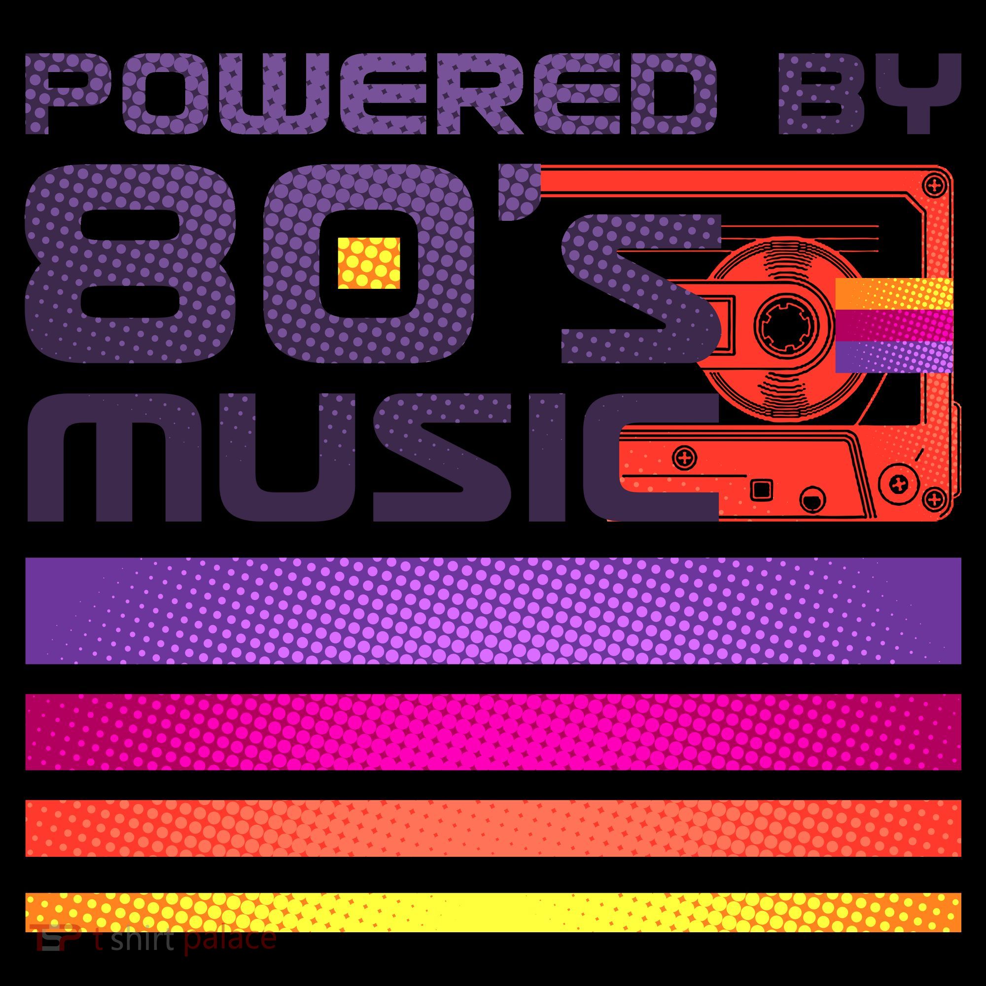 Retro Poweres By 80's Music Cassette Tape Coffee Mug