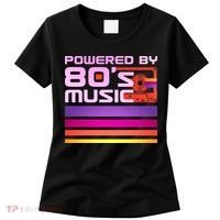 Retro Poweres By 80's Music Cassette Tape Women's T-Shirt thumb 0