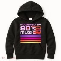Retro Poweres By 80's Music Cassette Tape Kids Hoodie thumb 0
