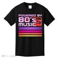 Retro Poweres By 80's Music Cassette Tape Kids T-Shirt thumb 0