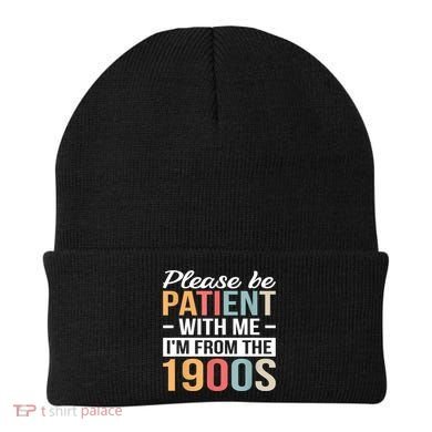 Retro Please Be Patient With Me Im From The 1900s Gift Beanie