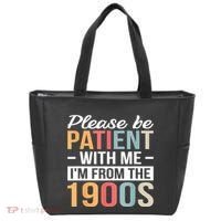 Retro Please Be Patient With Me Im From The 1900s Gift Tote Bag thumb 0