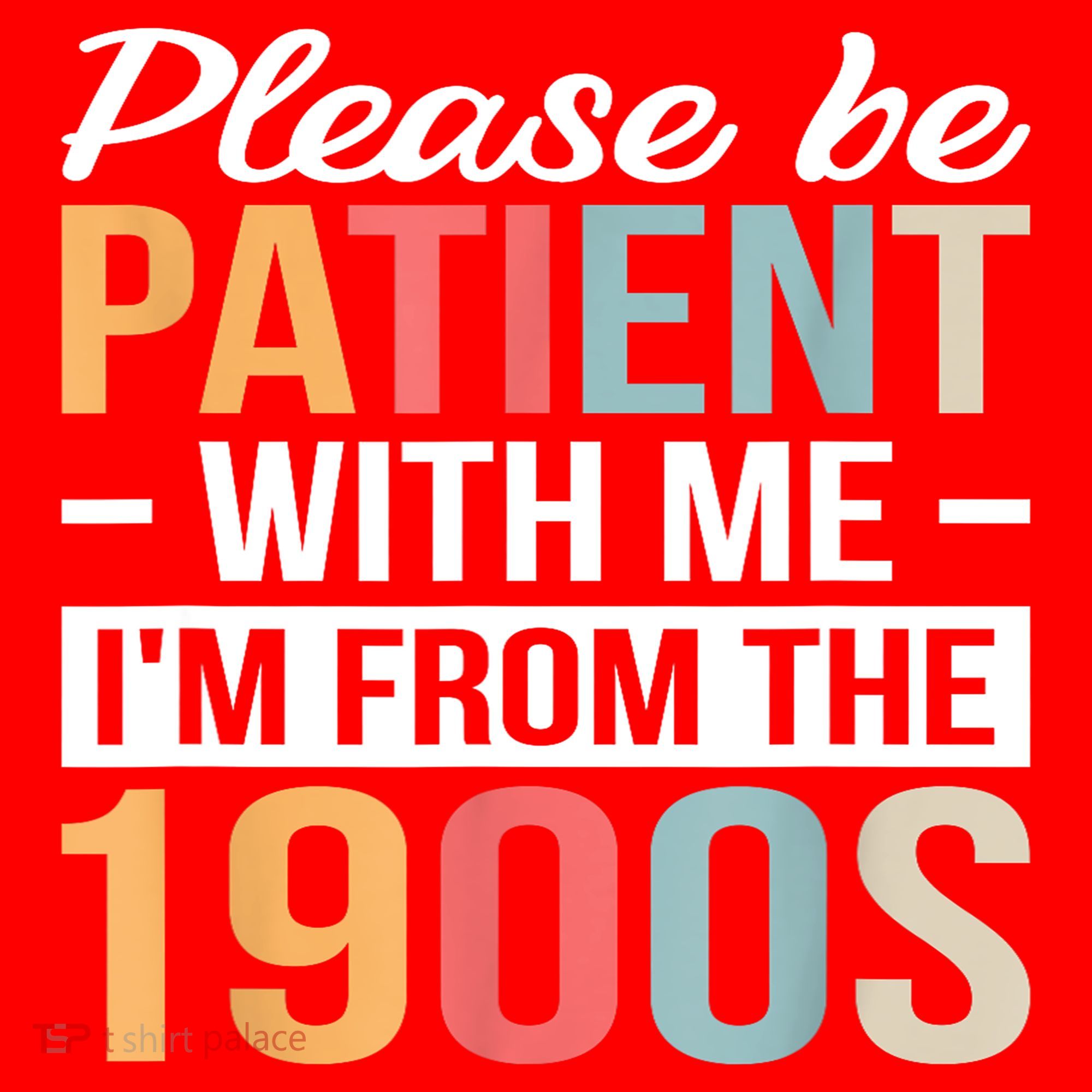 Retro Please Be Patient With Me Im From The 1900s Gift Santa Hat