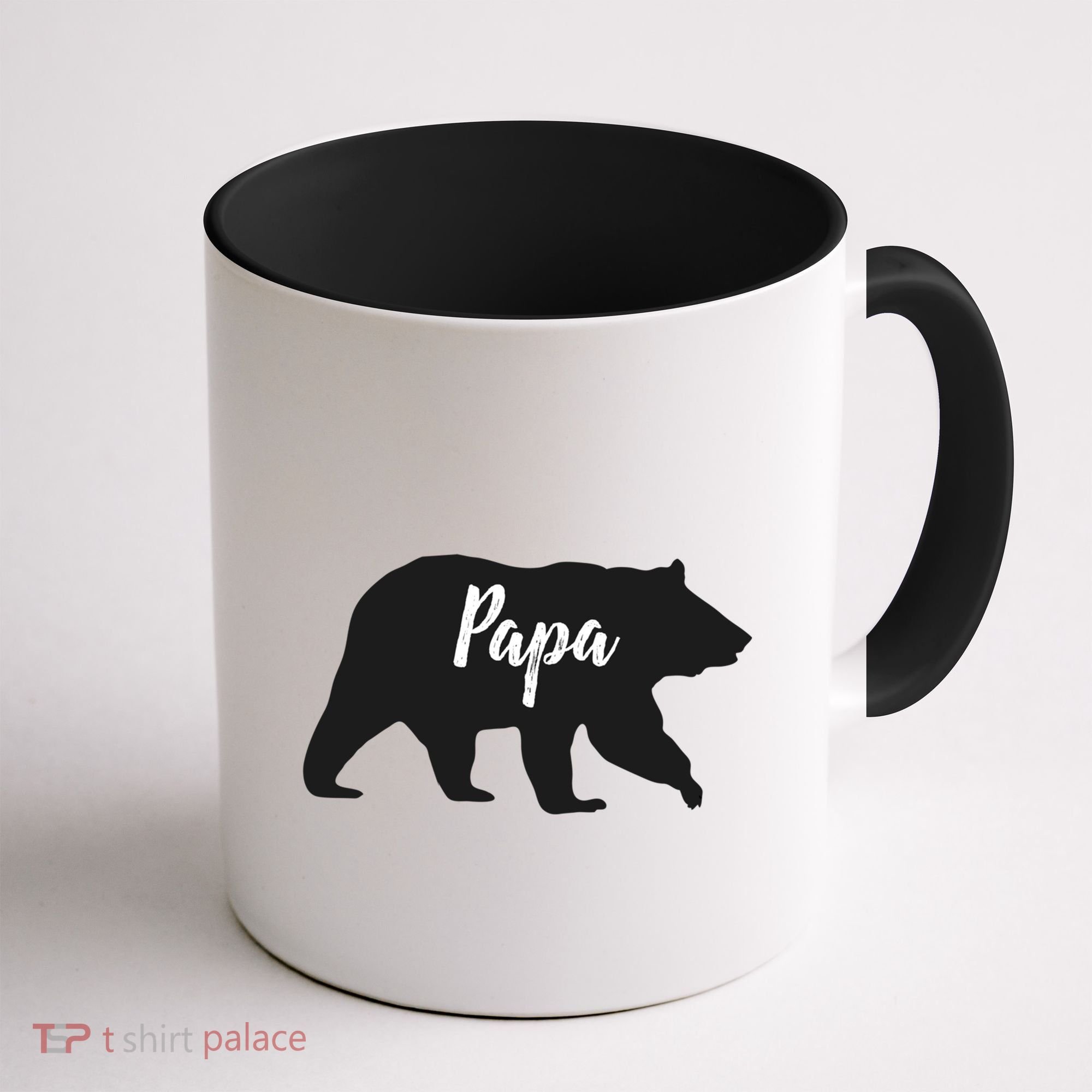 Rustic Papa Bear Funny Gift Coffee Mug