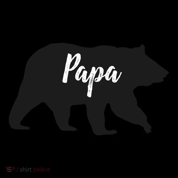 Rustic Papa Bear Funny Gift Coffee Mug