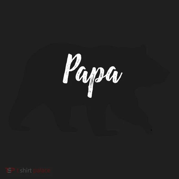 Rustic Papa Bear Funny Gift Hat
