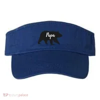 Rustic Papa Bear Funny Gift Visor thumb 0