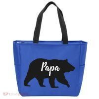 Rustic Papa Bear Funny Gift Bag thumb 0