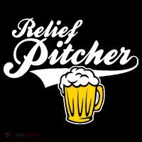 Relief Pitcher Beer And Baseball Backpack thumb 2